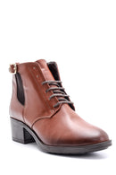 Women's Buckle Detailed Heeled Boots | Derimod Women's Buckle Detailed Heeled Boots | Derimod