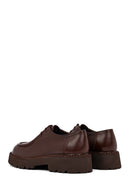 Male Brown Lace-Up Thick-Soled Leather Casual Shoe | Derimod Male Brown Lace-Up Thick-Soled Leather Casual Shoe | Derimod