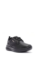 Skechers Erkek siyah Delson - Antigo Bağcıklı Deri Sneaker | Derimod Skechers Erkek siyah Delson - Antigo Bağcıklı Deri Sneaker | Derimod