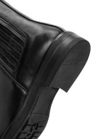 Women's Black Leather Chelsea Boots | Derimod Women's Black Leather Chelsea Boots | Derimod