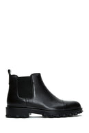 Men's Black Leather Boots | Derimod Men's Black Leather Boots | Derimod