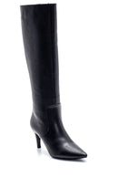 Women's Zippered Heeled Boots | Derimod Women's Zippered Heeled Boots | Derimod