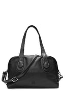Woman Black Long-Strap Shoulder Bag | Derimod Woman Black Long-Strap Shoulder Bag | Derimod