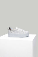 Women's Leather Sports Shoes with Star Staple Detail | Derimod Women's Leather Sports Shoes with Star Staple Detail | Derimod