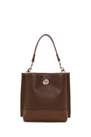 Woman Brown Long-Strap Shoulder Bag | Derimod Woman Brown Long-Strap Shoulder Bag | Derimod