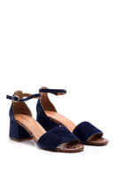 Women's Suede Heeled Shoes | Derimod Women's Suede Heeled Shoes | Derimod
