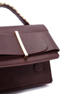 Kadın Bordo Uzun Askılı Kol Çantası | Derimod Kadın Bordo Uzun Askılı Kol Çantası | Derimod