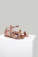 Kadın Bej Suni Deri Sandalet | Derimod Kadın Bej Suni Deri Sandalet | Derimod