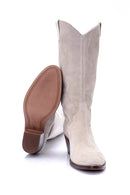 Women's Suede Leather Boots | Derimod Women's Suede Leather Boots | Derimod