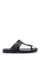Men's Leather Slippers | Derimod Men's Leather Slippers | Derimod