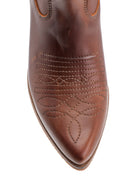 Women's Cowboy Leather Boots | Derimod Women's Cowboy Leather Boots | Derimod