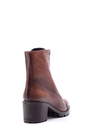 Women's Lace-Up Heeled Boots | Derimod Women's Lace-Up Heeled Boots | Derimod