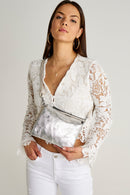 Silver Women's Portfolio | Derimod Silver Women's Portfolio | Derimod