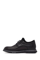 Male Black Lace-up Leather Casual Shoes | Derimod Male Black Lace-up Leather Casual Shoes | Derimod