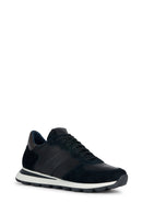 Geox Erkek Siyah Spherica VSeries Süet Deri Sneaker | Derimod Geox Erkek Siyah Spherica VSeries Süet Deri Sneaker | Derimod