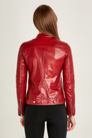 Mystery Kadın Deri Ceket | Derimod Mystery Kadın Deri Ceket | Derimod