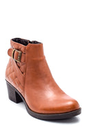 Kadın Deri Kapitone Detaylı Bot | Derimod Kadın Deri Kapitone Detaylı Bot | Derimod