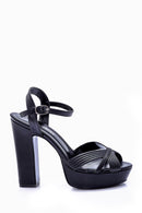 Kadın Platform Topuklu Ayakkabı | Derimod Kadın Platform Topuklu Ayakkabı | Derimod