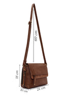 Woman Tan Casual Crossbody Bag | Derimod Woman Tan Casual Crossbody Bag | Derimod
