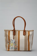 Fabric Women's Shoulder Bag | Derimod Fabric Women's Shoulder Bag | Derimod