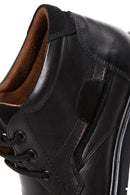 Men's Black Leather Casual Boots | Derimod Men's Black Leather Casual Boots | Derimod