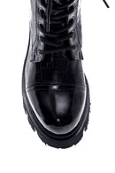 Women's Crocodile Boots | Derimod Women's Crocodile Boots | Derimod