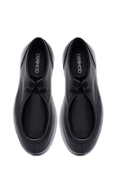 Men's Black Lace Up Leather Casual Shoes | Derimod Men's Black Lace Up Leather Casual Shoes | Derimod