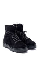 Women's Suede Lacing Detailed Boots | Derimod Women's Suede Lacing Detailed Boots | Derimod