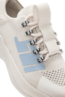 Derimod Zero Women's Grey Thick-Soled Lace-Up Fabric Sneakers | Derimod Derimod Zero Women's Grey Thick-Soled Lace-Up Fabric Sneakers | Derimod