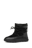 Geox Women's Black Spherica 4x4 Abx Waterproof Leather Outdoor Boots | Derimod Geox Women's Black Spherica 4x4 Abx Waterproof Leather Outdoor Boots | Derimod