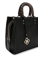 Women's Black Long Strap Shoulder Bag | Derimod Women's Black Long Strap Shoulder Bag | Derimod