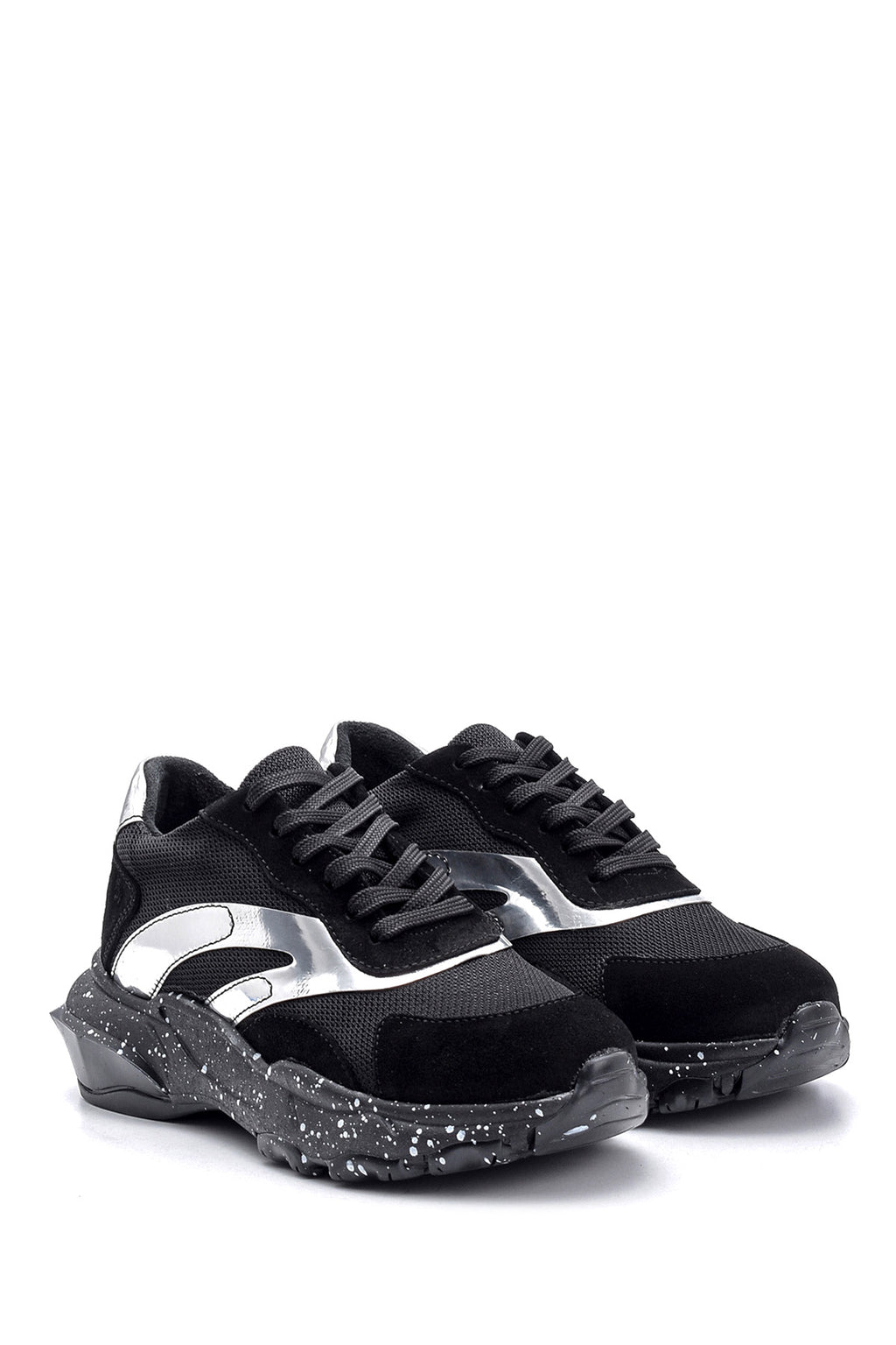 Kadın Süet Detaylı Sneaker