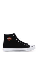 Harley Davidson Erkek Siyah Pittsburgh Bilekli Sneaker | Derimod Harley Davidson Erkek Siyah Pittsburgh Bilekli Sneaker | Derimod