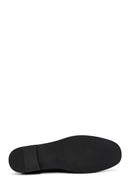 Women's Black Buckle Detailed Leather Masculine Loafer | Derimod Women's Black Buckle Detailed Leather Masculine Loafer | Derimod