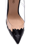 Kadın Şeffaf Detaylı Stiletto | Derimod Kadın Şeffaf Detaylı Stiletto | Derimod