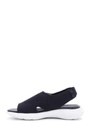 Geox Women's Navy Blue D Spherica Ec5 Sandals | Derimod Geox Women's Navy Blue D Spherica Ec5 Sandals | Derimod