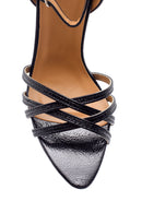 Kadın Metalik Topuklu Ayakkabı | Derimod Kadın Metalik Topuklu Ayakkabı | Derimod