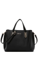 Women's Black Long Strap Shoulder Bag | Derimod Women's Black Long Strap Shoulder Bag | Derimod