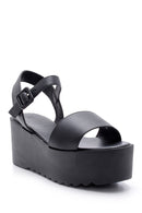 Women's High-Sole Sandals | Derimod Women's High-Sole Sandals | Derimod