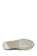 Women's Beige Suede Leather Loafer | Derimod Women's Beige Suede Leather Loafer | Derimod