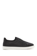 Erkek Siyah Deri Sneaker | Derimod Erkek Siyah Deri Sneaker | Derimod