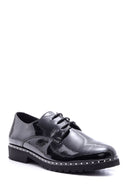 Women's Patent Leather Stone Detailed Shoes | Derimod Women's Patent Leather Stone Detailed Shoes | Derimod