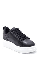 Kadın Siyah Kalın Tabanlı Sneaker | Derimod Kadın Siyah Kalın Tabanlı Sneaker | Derimod