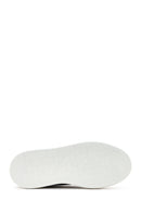 Erkek Siyah Kalın Tabanlı Bağcıklı Deri Sneaker | Derimod Erkek Siyah Kalın Tabanlı Bağcıklı Deri Sneaker | Derimod