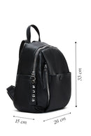 Women's Black Casual Backpack | Derimod Women's Black Casual Backpack | Derimod