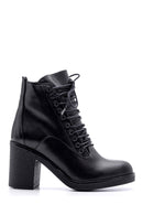 Women's Heeled Boots with Lace Detail | Derimod Women's Heeled Boots with Lace Detail | Derimod