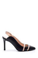 Women's Striped Heeled Shoes | Derimod Women's Striped Heeled Shoes | Derimod