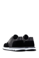 Erkek Siyah Kalın Tabanlı Bağcıklı Deri Casual Sneaker | Derimod Erkek Siyah Kalın Tabanlı Bağcıklı Deri Casual Sneaker | Derimod