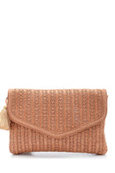 Women's Straw Portfolio Bag | Derimod Women's Straw Portfolio Bag | Derimod