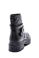 Women's Crocodile Detailed Boots | Derimod Women's Crocodile Detailed Boots | Derimod